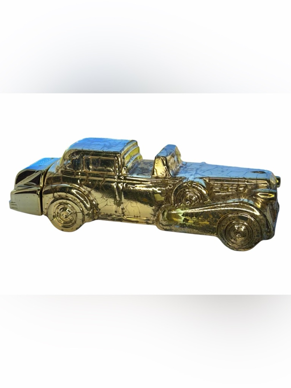 Rare Vintage Avon Solid Gold Cadillac Excalibur After Shave (Full Bottle)